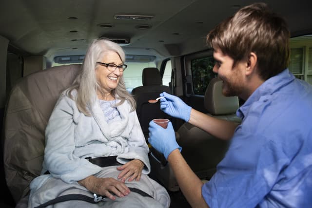 State-to-state elderly relocation transport support